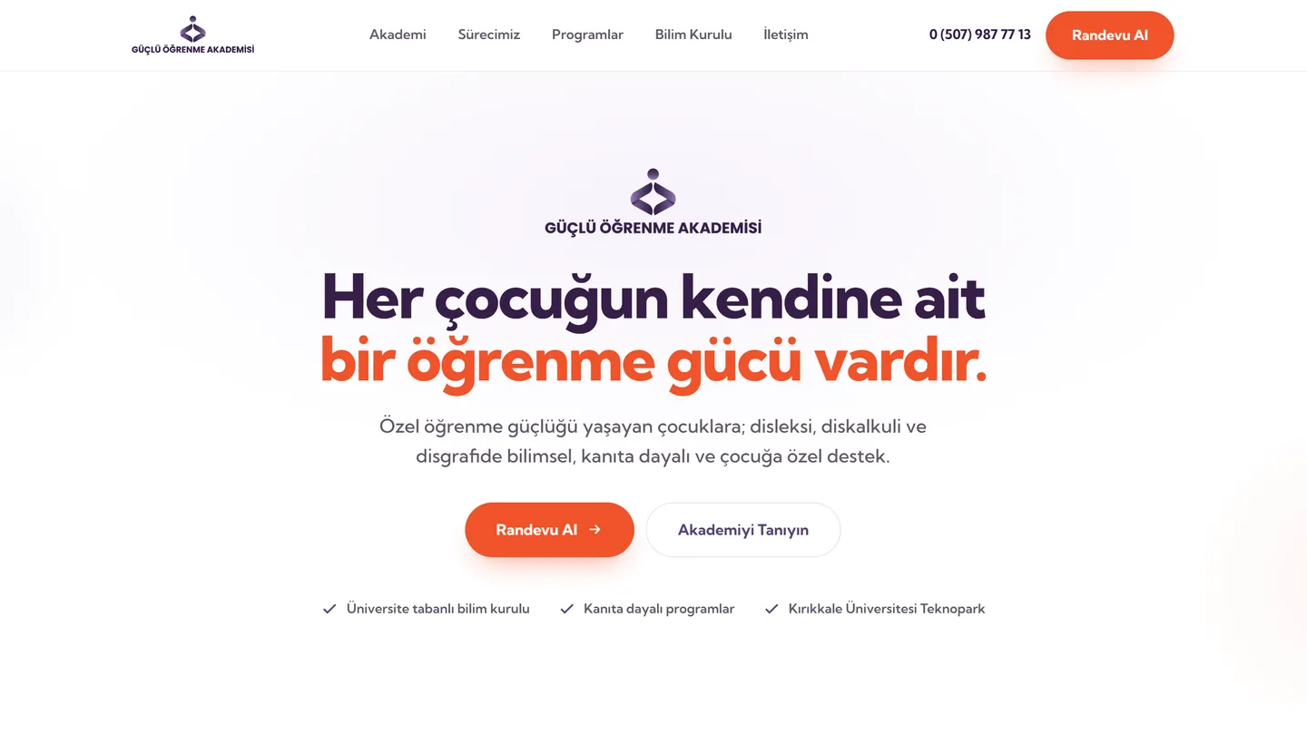 Güçlü Öğrenme — ana sayfa